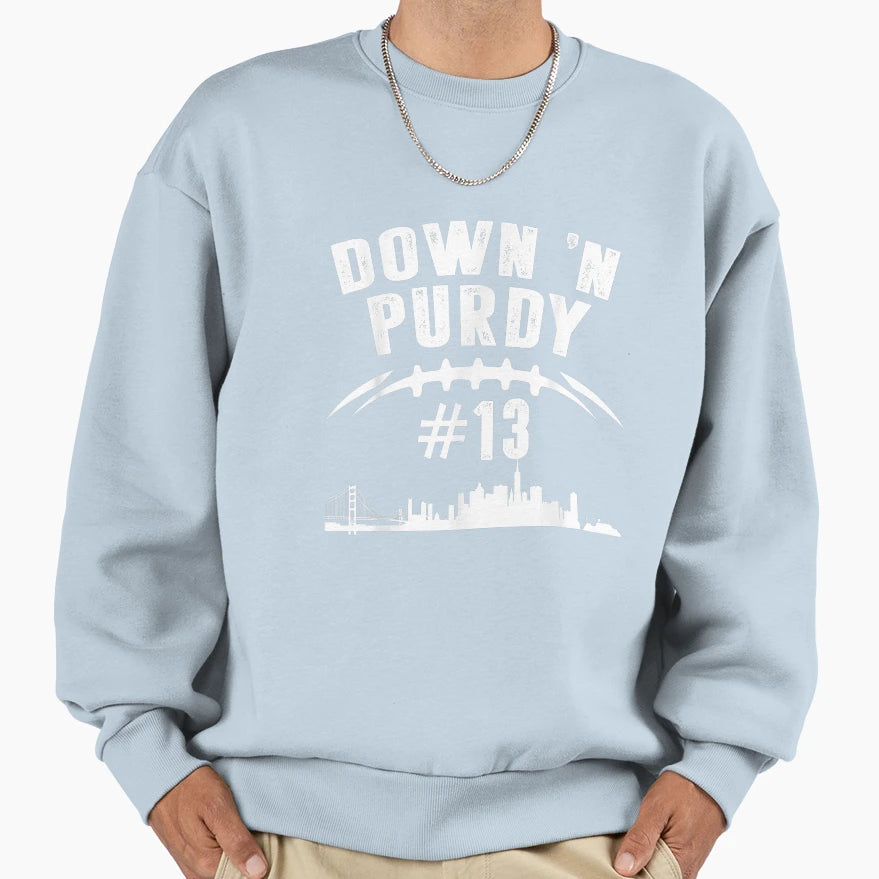 Down N Purdy Mr Irrelevant San T-Shirt - Streetwear Style Men Women - T-Shirt, Sweatshirt, Hoodie
