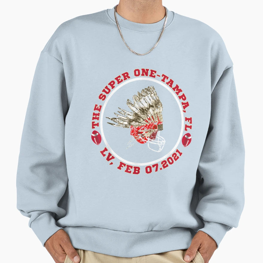 Super Big Game Kansas Feb 7 2021 Sweatshirt - Trendy Graphic for Adults - T-Shirt, Sweatshirt, Hoodie