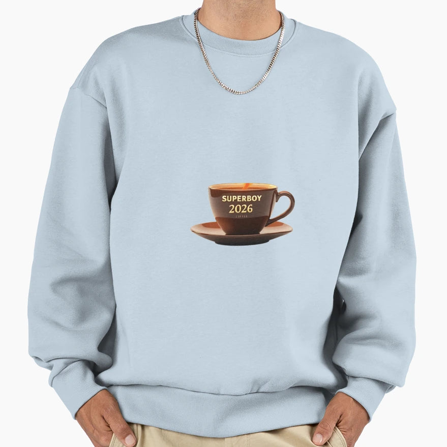 Caffeine Overload Aesthetic Coffee Sweatshirt - Custom Art Print Men Women - T-Shirt, Sweatshirt, Hoodie