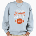 Proud Football Aunt Mothers Day Sweatshirt - Custom Art Print Men Women - T-Shirt, Sweatshirt, Hoodie