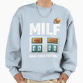 Milf I Love Football Funny Milf Sweatshirt - Novelty Apparel for Adults - T-Shirt, Sweatshirt, Hoodie