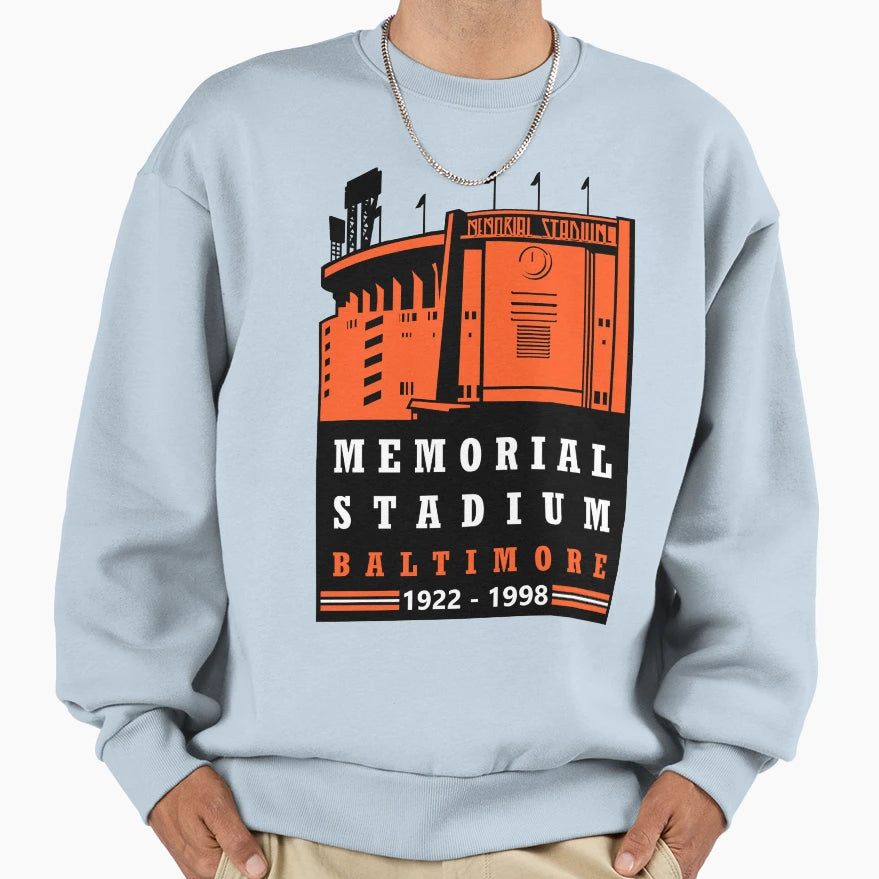 Memorial Stadium Sweatshirt - Casual Everyday Wear Men Women - T-Shirt, Sweatshirt, Hoodie