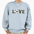 Love Soccer Football Varsity Sweatshirt - Casual Everyday Wear Unisex - T-Shirt, Sweatshirt, Hoodie