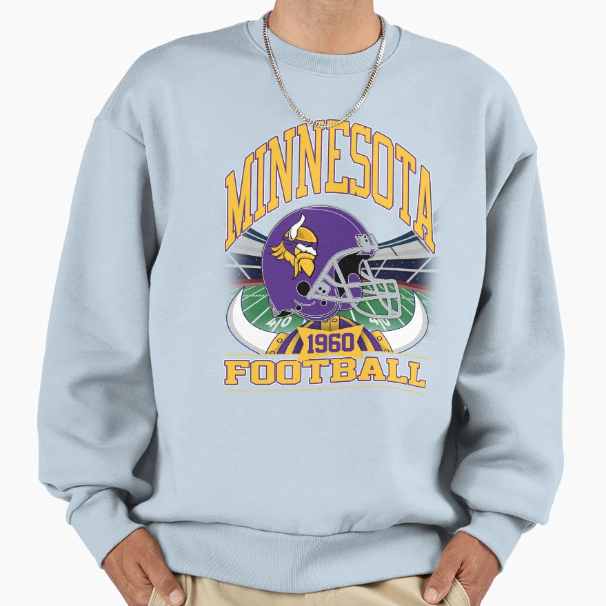 Minnesota Football Gridiron Legacy V2 Sweatshirt - Graphic Print Unisex - T-Shirt, Sweatshirt, Hoodie