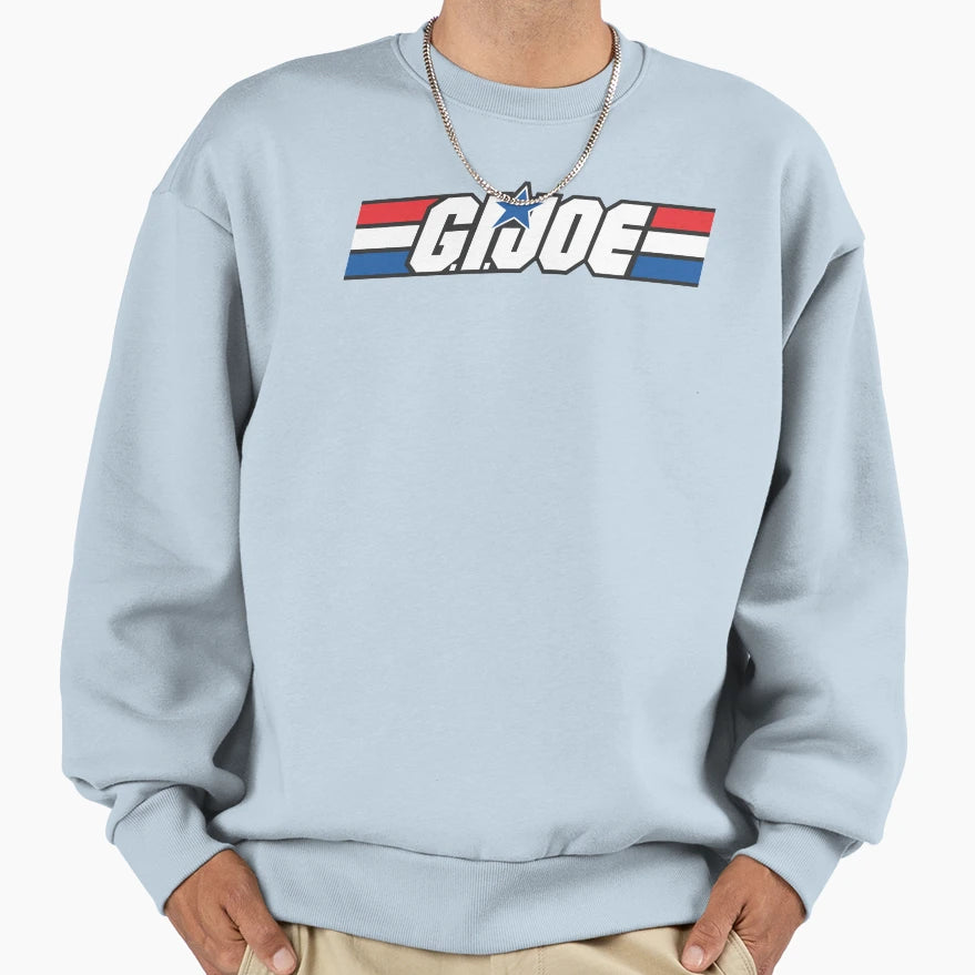Gi Joe Logo Sweatshirt - Aesthetic Graphic Men Women - T-Shirt, Sweatshirt, Hoodie