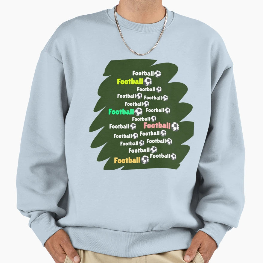 Football Lovers Sweatshirt - Aesthetic Graphic Unisex - T-Shirt, Sweatshirt, Hoodie