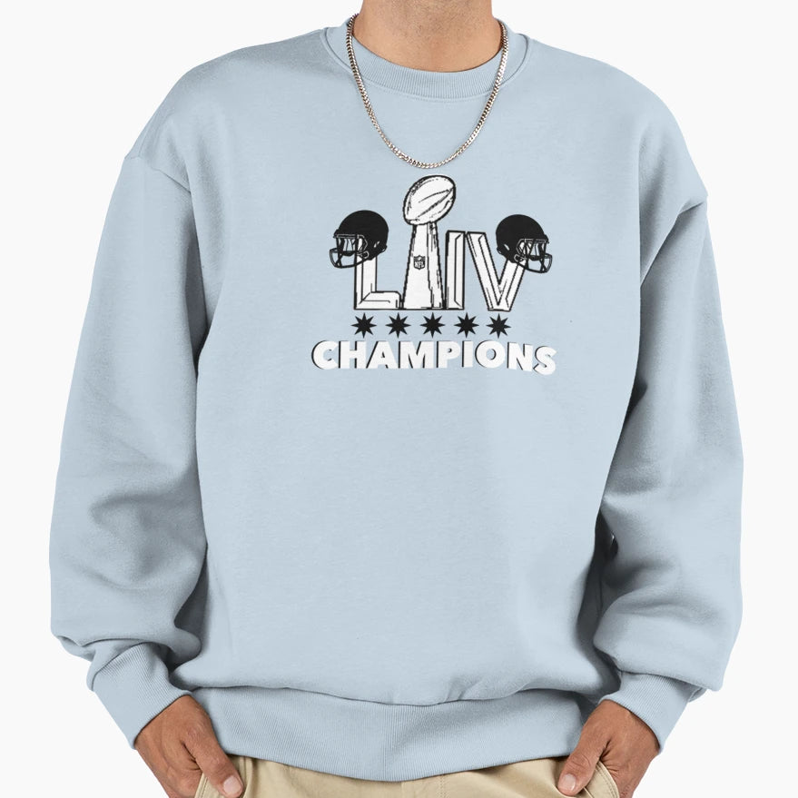 2020 Nfl Champions Sweatshirt - Novelty Apparel Unisex - T-Shirt, Sweatshirt, Hoodie
