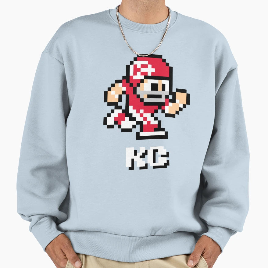 Kansas City Chiefs Tecmo Super Sweatshirt - Casual Everyday Wear Men Women - T-Shirt, Sweatshirt, Hoodie