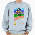 Denver Broncos 8 Bit Videogames Sweatshirt - Aesthetic Graphic for Adults - T-Shirt, Sweatshirt, Hoodie