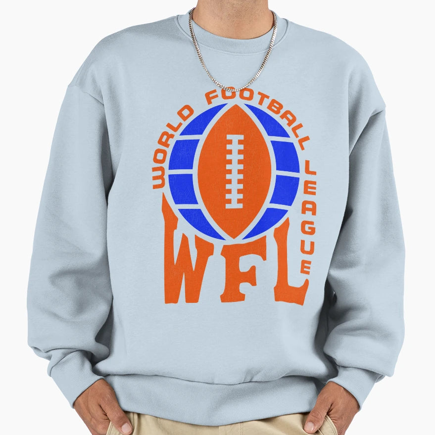 World Football League Sweatshirt - Graphic Print for Adults - T-Shirt, Sweatshirt, Hoodie