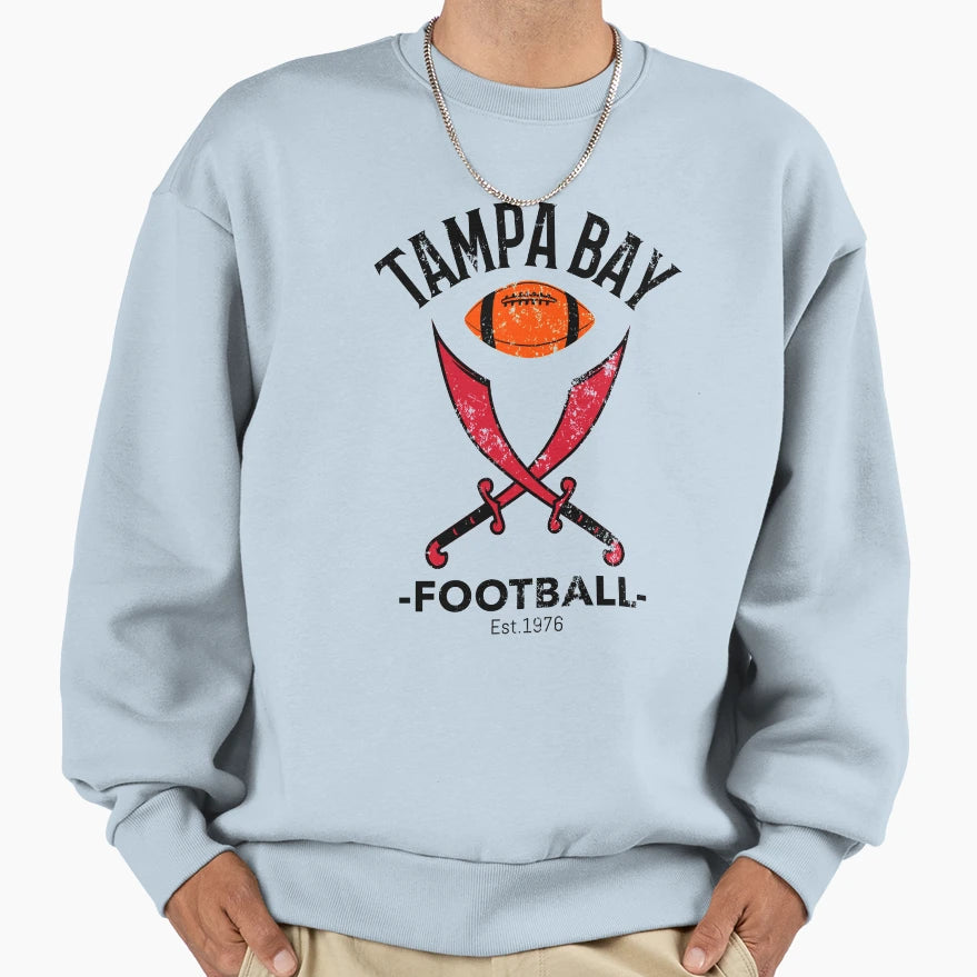 Tampa Bay Football Sports Team Gift T-Shirt - Aesthetic Graphic Unisex - T-Shirt, Sweatshirt, Hoodie
