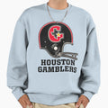 Houston Gamblers Football Team Sweatshirt - Graphic Print for Adults - T-Shirt, Sweatshirt, Hoodie