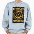 Pittsburgh City Iron Black And Gold Sweatshirt - Unique Graphic for Adults - T-Shirt, Sweatshirt, Hoodie