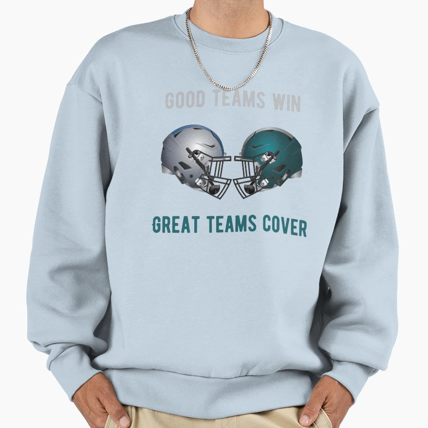 Good Teams Win Great Teams Cover Sweatshirt - Minimalist Print Men Women - T-Shirt, Sweatshirt, Hoodie
