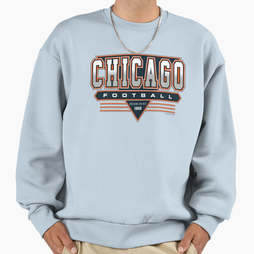 Chicago Football Bears Inspired Sweatshirt - Minimalist Print Men Women - T-Shirt, Sweatshirt, Hoodie