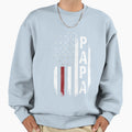 Best Papa Ever Fathers Day American T-Shirt - Fun Novelty Design Men Women - T-Shirt, Sweatshirt, Hoodie