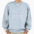 Hope Pope Sweatshirt - Minimalist Print for Adults - T-Shirt, Sweatshirt, Hoodie