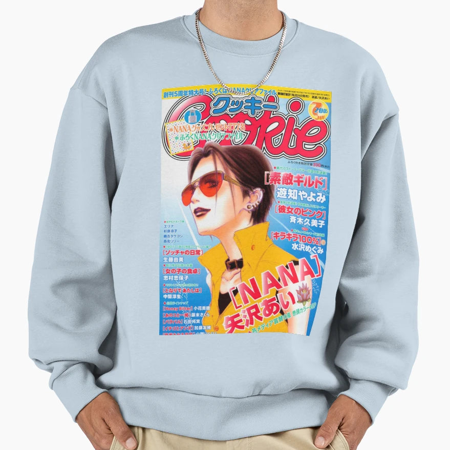 90S Aesthetic Y2K Magazine Cover Sweatshirt - Unique Graphic Unisex - T-Shirt, Sweatshirt, Hoodie