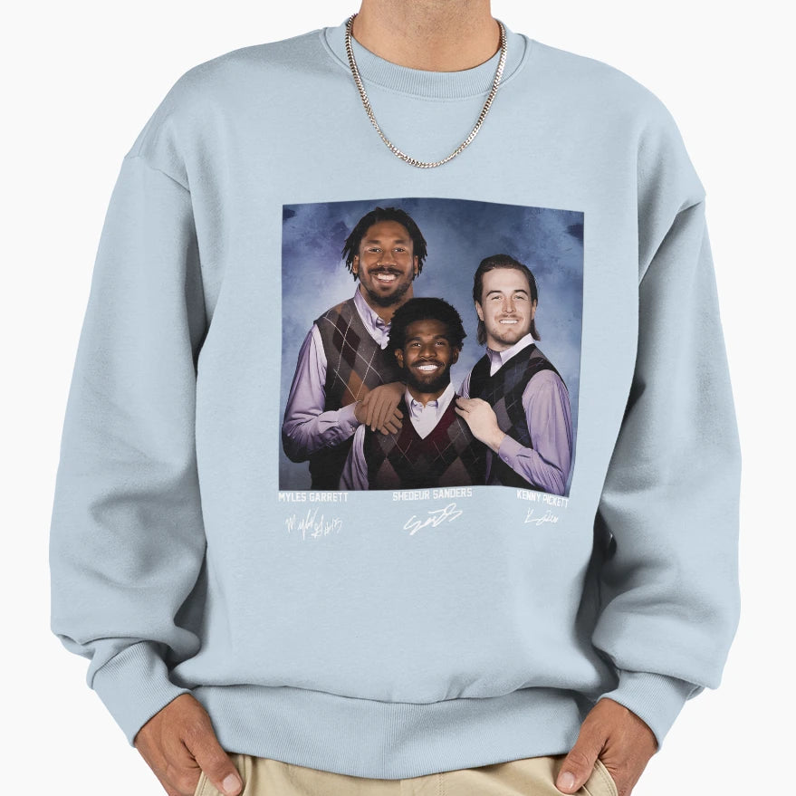 Shedeur Sanders Kenny Pickett MG Sweatshirt - Graphic Print Unisex - T-Shirt, Sweatshirt, Hoodie