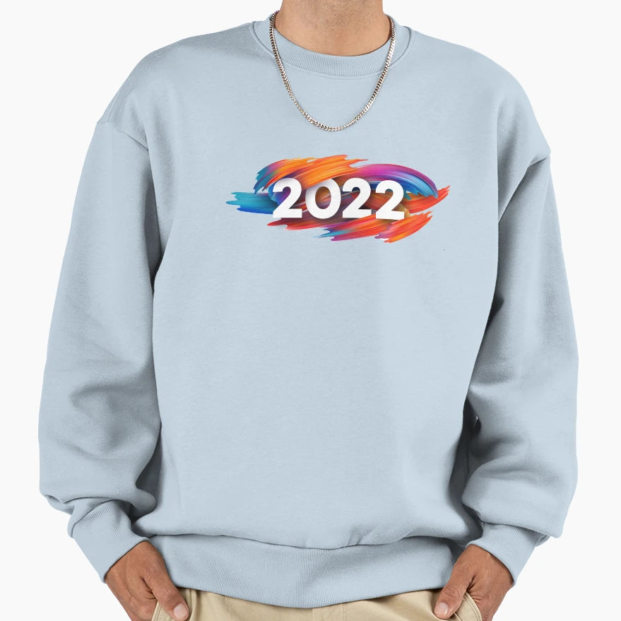 Year Tiger Happy New Year 2022 Sweatshirt - Aesthetic Graphic Men Women - T-Shirt, Sweatshirt, Hoodie