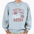 Loud Proud Football And Cheer Mom Sweatshirt - Trendy Graphic for Adults - T-Shirt, Sweatshirt, Hoodie