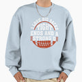 I Love Big Sacks Tight Ends And Sweatshirt - Minimalist Print for Adults - T-Shirt, Sweatshirt, Hoodie