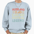 Husband Dad Fantasy Football Legend Sweatshirt - Unique Graphic Unisex - T-Shirt, Sweatshirt, Hoodie