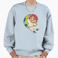 Jiji Chibi Sweatshirt - Minimalist Print Men Women - T-Shirt, Sweatshirt, Hoodie