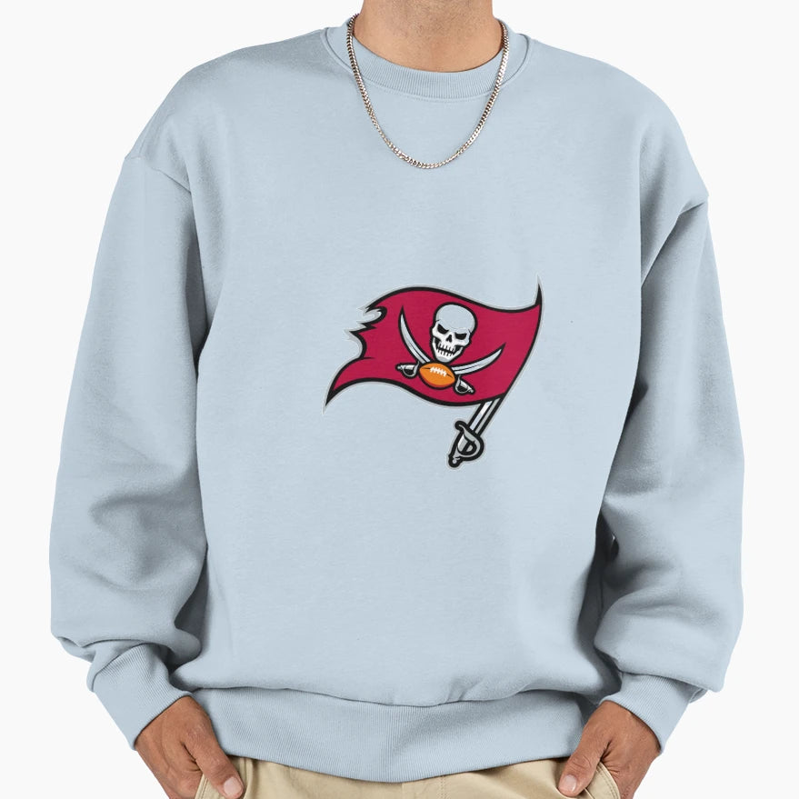 Flag Bucs Nfl Sweatshirt - Novelty Apparel for Adults - T-Shirt, Sweatshirt, Hoodie