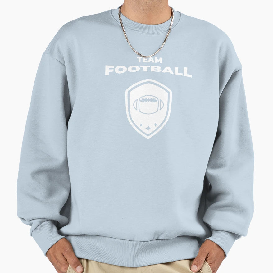 Football Players Practice Sweatshirt - Minimalist Print Unisex - T-Shirt, Sweatshirt, Hoodie