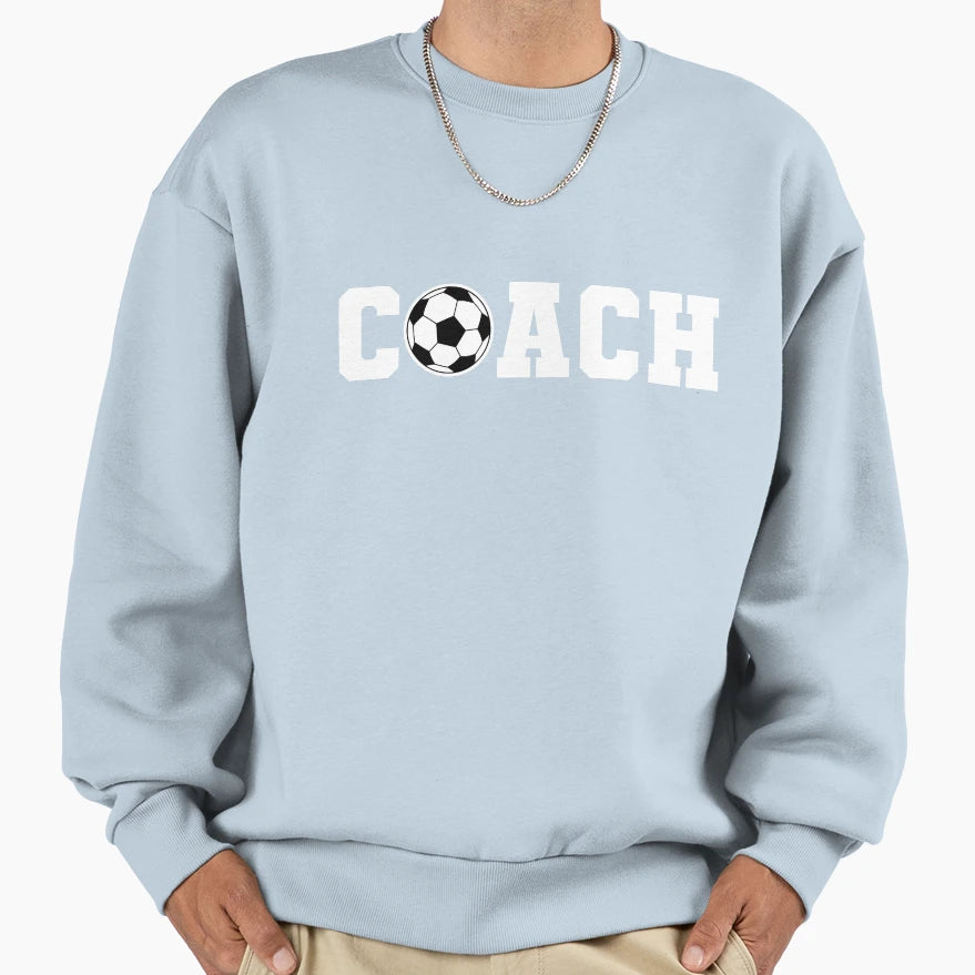 Football Coach Sweatshirt - Custom Art Print Unisex - T-Shirt, Sweatshirt, Hoodie
