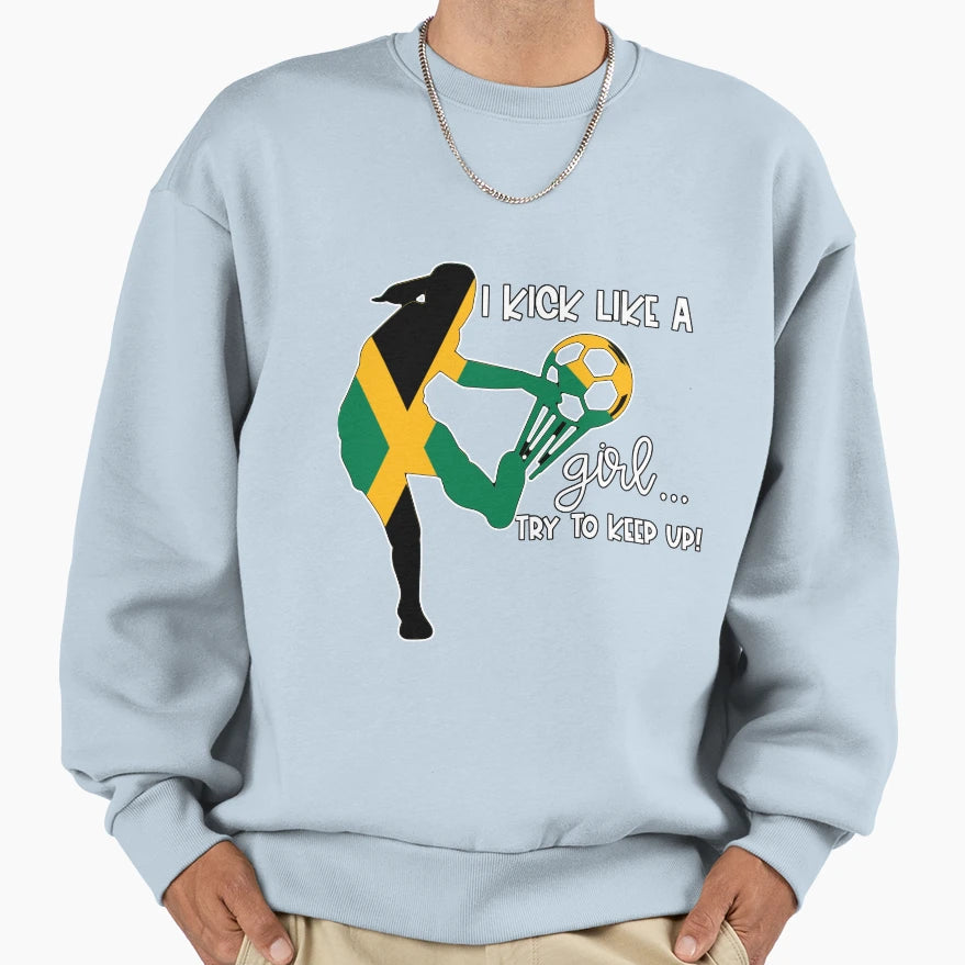 World Cup 2023 Team Jamaica Sweatshirt - Custom Art Print for Adults - T-Shirt, Sweatshirt, Hoodie