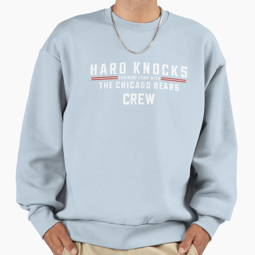 Bears Hard Knocks Crew Sweatshirt - Custom Art Print for Adults - T-Shirt, Sweatshirt, Hoodie