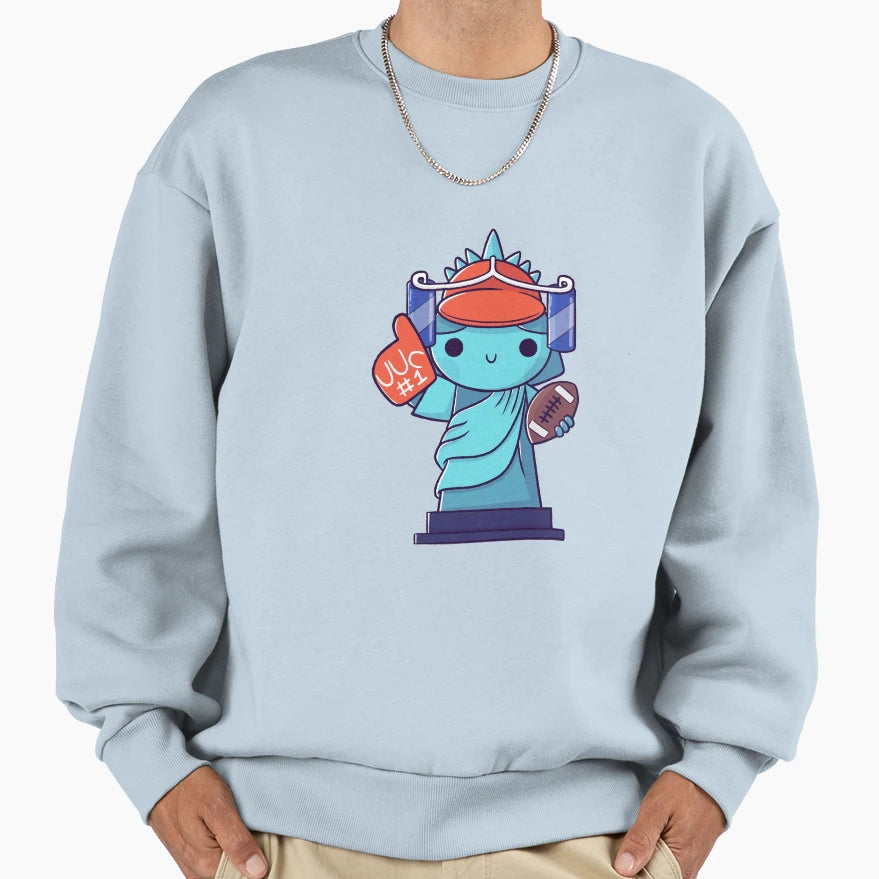 Liberty Football Sweatshirt - Trendy Graphic Men Women - T-Shirt, Sweatshirt, Hoodie