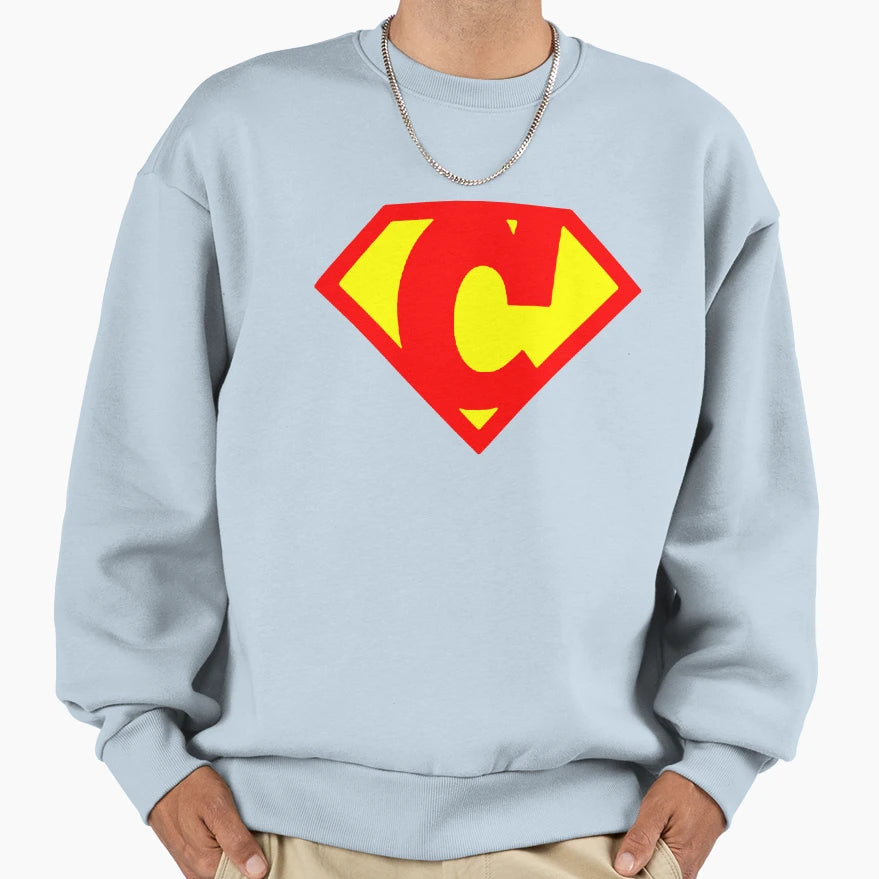 Super C Sweatshirt - Fun Novelty Design Unisex - T-Shirt, Sweatshirt, Hoodie