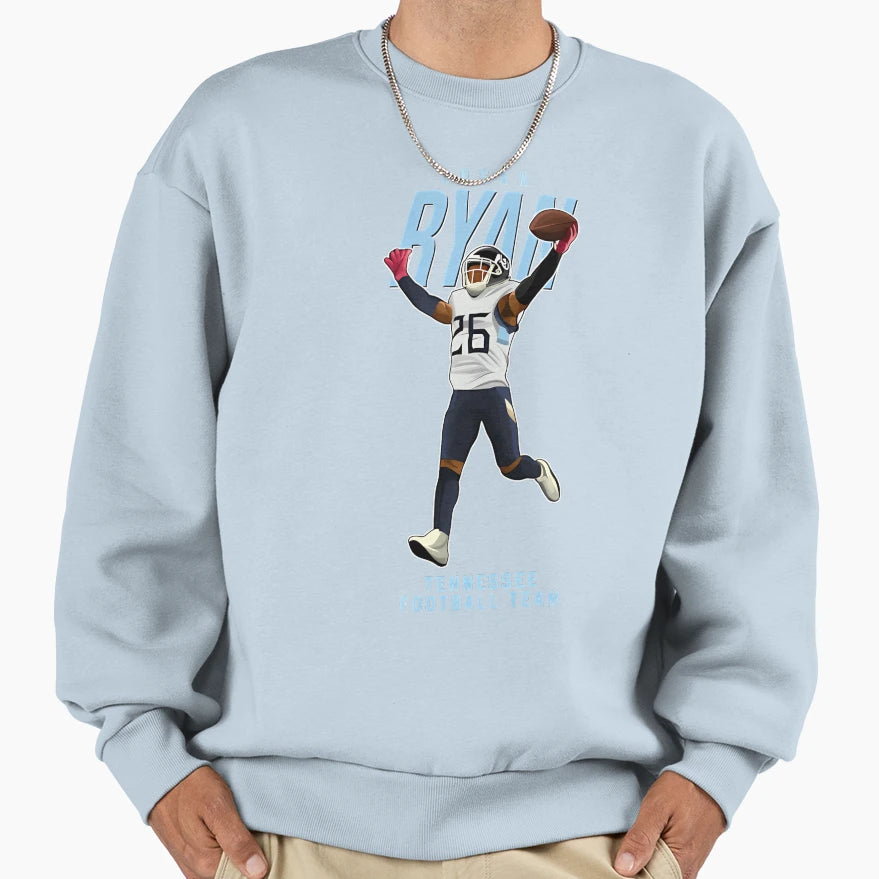 Logan Ryan 23 Tennessee Football Sweatshirt - Fun Novelty Design Men Women - T-Shirt, Sweatshirt, Hoodie
