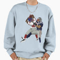 Helmet Catch Sweatshirt - Custom Art Print for Adults - T-Shirt, Sweatshirt, Hoodie