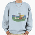 Book Reading Football Stadium Sweatshirt - Unique Graphic for Adults - T-Shirt, Sweatshirt, Hoodie