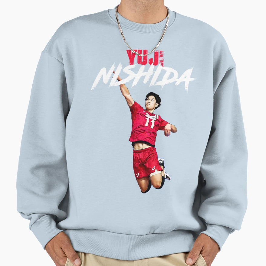 Yuji Nishida Japan Volleyball T-Shirt - Novelty Apparel Men Women - T-Shirt, Sweatshirt, Hoodie