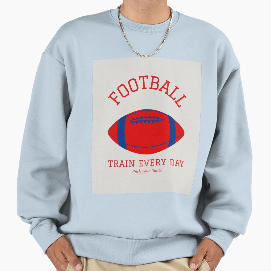 Motivational Football Lovers T-Shirt - Unique Graphic Men Women - T-Shirt, Sweatshirt, Hoodie
