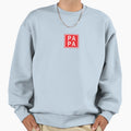 Papa Sweatshirt - Aesthetic Graphic Men Women - T-Shirt, Sweatshirt, Hoodie