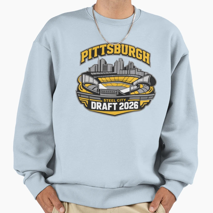 Pittsburgh Draft 2026 Sweatshirt - Aesthetic Graphic Unisex - T-Shirt, Sweatshirt, Hoodie