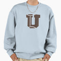 Personalized Football Initial U Sweatshirt - Graphic Print for Adults - T-Shirt, Sweatshirt, Hoodie