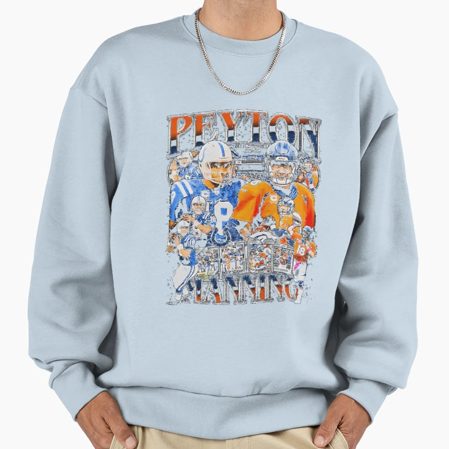Peytonmanning Sweatshirt - Aesthetic Graphic for Adults - T-Shirt, Sweatshirt, Hoodie