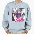 Nana Fitted Scoop Sweatshirt - Minimalist Print Unisex - T-Shirt, Sweatshirt, Hoodie