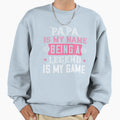 Dad Father Gift Sweatshirt - Minimalist Print Men Women - T-Shirt, Sweatshirt, Hoodie