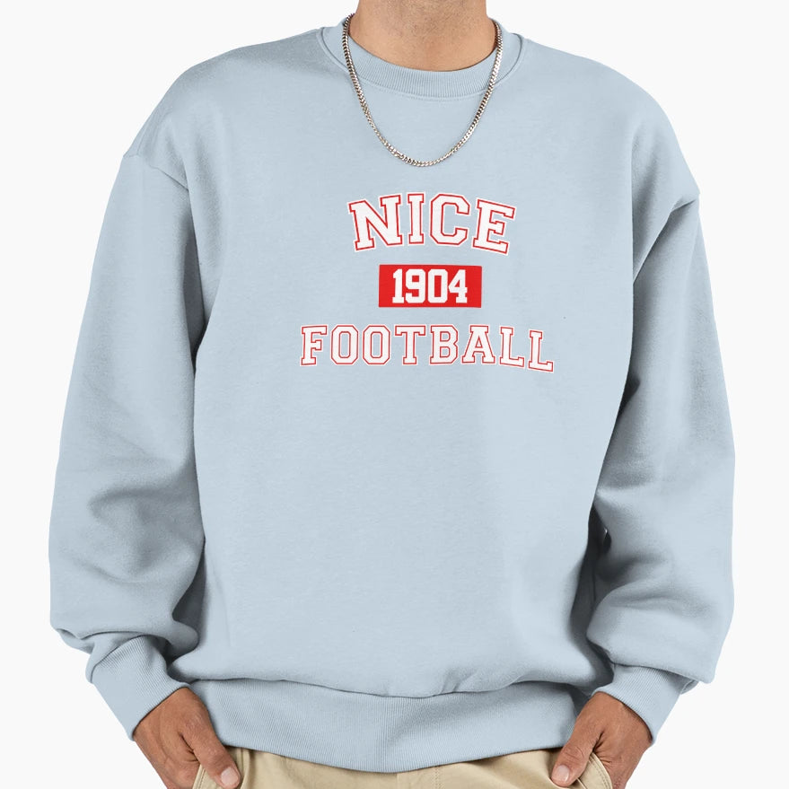 Nice Football Athletic College 1 Sweatshirt - Custom Art Print for Adults - T-Shirt, Sweatshirt, Hoodie