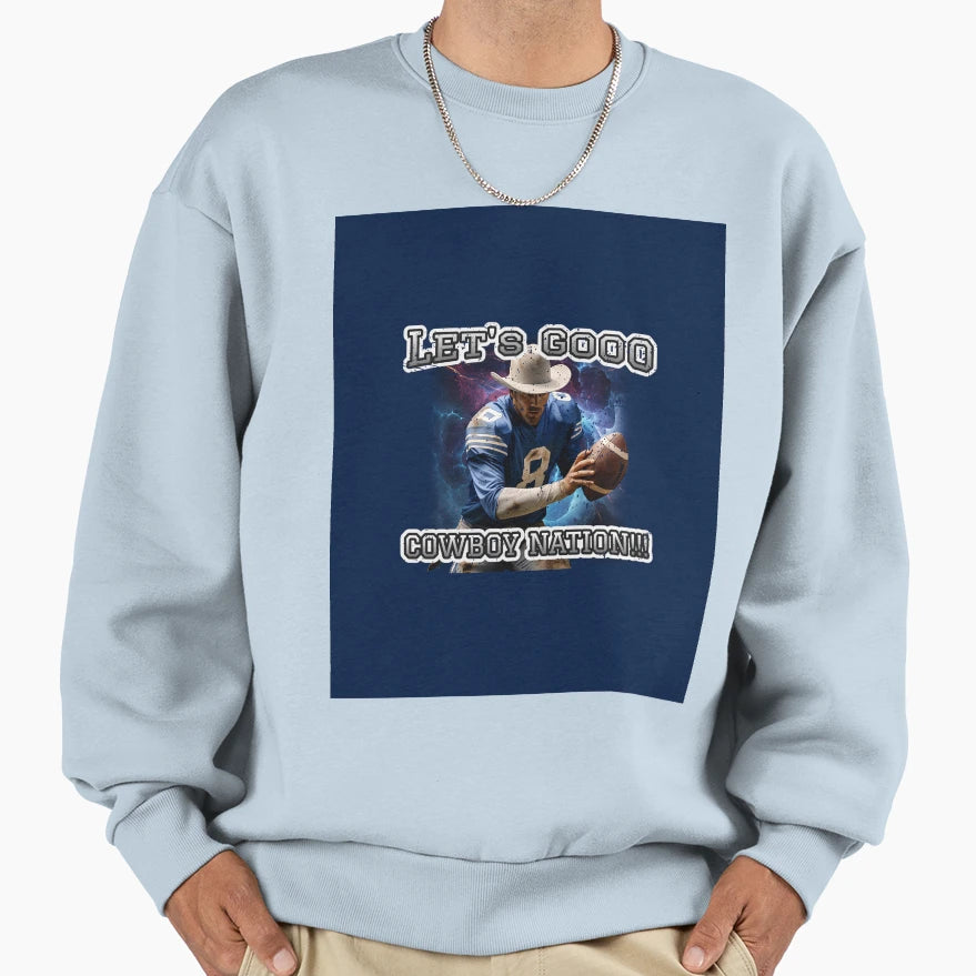 Cowboy Nation Sweatshirt - Trendy Graphic Unisex - T-Shirt, Sweatshirt, Hoodie