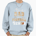 Proud Dad Football Senior 2024 Sweatshirt - Custom Art Print for Adults - T-Shirt, Sweatshirt, Hoodie
