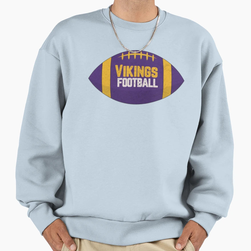 Minnesota Vikings Football Sweatshirt - Aesthetic Graphic Men Women - T-Shirt, Sweatshirt, Hoodie